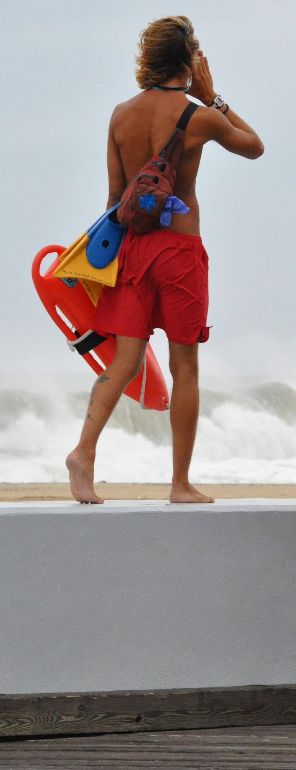 Lifeguard on duty